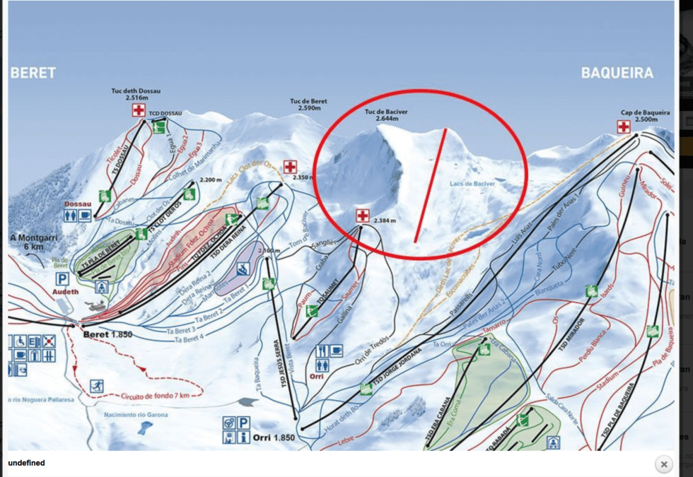 Tres nuevas pistas de ski en Baqueira