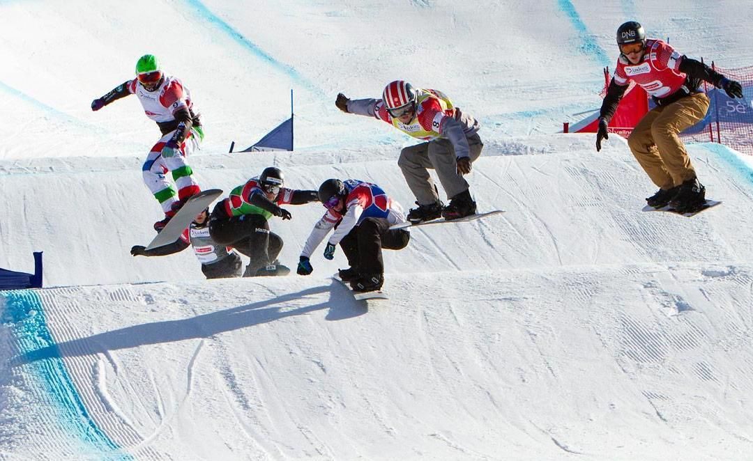 PRUEBA DE SNOWBOARD CROSS EN BAQUEIRA