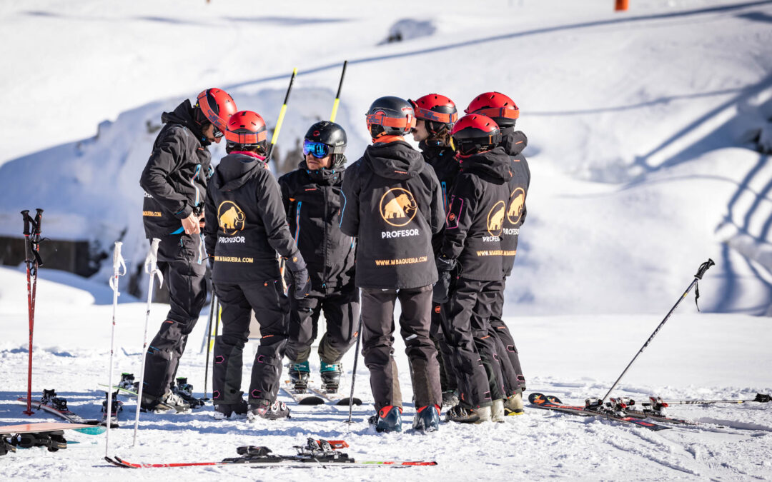 Necesitamos profesores de esquí para la temporada de invierno 2022/2023 en Baqueira