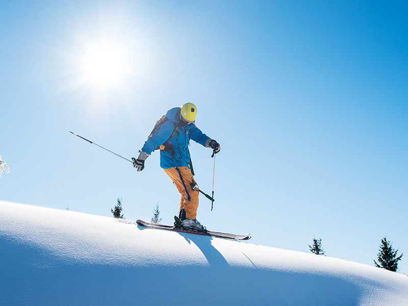 ¿Cómo mejorar el equilibrio en el esquí?