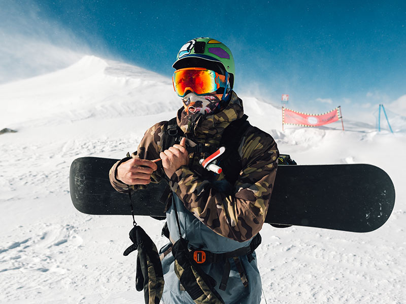 Preparándote para tu primera clase de snowboard